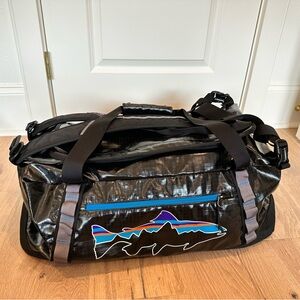 🆕 Patagonia Black Hole Duffle 60L  Fish